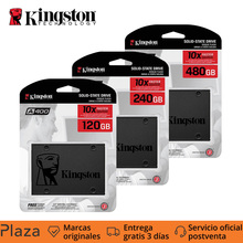 Kingston SSD 120 ГБ 240 480 320 МБ/с. Внутренний твердотельный накопитель, 2,5 дюймов A400 SATA III HDD жесткий диск твердотельный накопитель HD SSD Тетрадь ПК 2024 - купить недорого