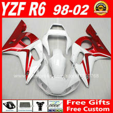 Fairing kit for YAMAHA YZF R6 98 99 00 01 02 yzf-r6 custom paint bodywork 1998 1999 2000 2001 2002 yzfr6 fairings kits N6A2 2024 - buy cheap