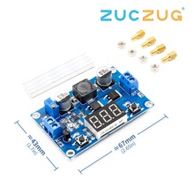 1PCS DC DC-DC 3~35V to 3.5~35V LTC1871 Booster step up Step-up module Converter Regulated Power Supply+VoltMeter 2024 - buy cheap