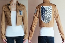 cosplay Attack on Titan Shingeki no Kyojin Recon corps jacket coat costume 2024 - buy cheap