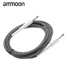 Cable Mono macho de 6,35mm a 6,35mm, 6,6 pies/2m, para instrumento de bajo y guitarra 2024 - compra barato