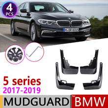 For BMW 5 Series G30 2017 2018 2019 Front Rear Car Fender Mud Guard Flaps Splash Flap Mudguards Accessories G30 520i 525i 528i 2024 - buy cheap