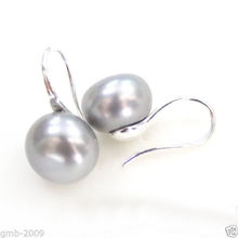Pendientes de plata de ley con perlas de agua dulce, gran oferta, nuevo estilo 2024 - compra barato