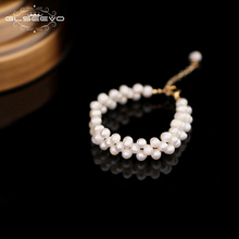 Xlentag artesanal natural água doce pérola pulseira para mulheres noiva casamento noivado pulseira de luxo jóias finas gb0109 2024 - compre barato