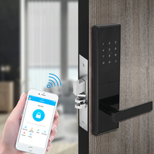 Wifi TTLock приложение электронный дверной замок Bluetooth управление телефоном США цилиндр сенсорная клавиатура пароль смарт-карта цифровые замки YOHEEN 2024 - купить недорого