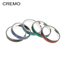 Anéis de tecido de creme argent femme vermelho/verde/ciano/azul/preto esmalte cruz anel feminino moda peixe net indicação dedo casamento banda 2024 - compre barato