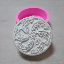 Molde de sabão de estilo chinês grande, molde de silicone 3d, moldes de artesanato de decoração 2024 - compre barato