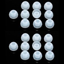 10 Pairs Medium Clear color Silicone Replacement Ear Buds Tips for Audio-Technica Sony Sennheiser  Plantronics TDK Phillips JVC 2024 - buy cheap