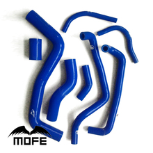 Mofe 8pcs Blue  Silicone radiator Hose Kit For Toyota Corolla 1.8 7AFE 4AFE 1993-1997 2024 - buy cheap