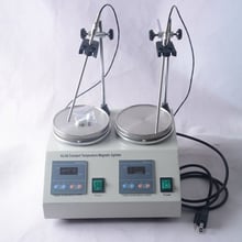 2 Units Heads Multi unit Digital Thermostatic Magnetic Stirrer Hotplate mixer 2024 - buy cheap