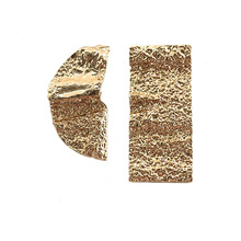 Rongho винтажные Асимметричные металлические геометрические серьги-гвоздики для женщин золотые асимметричные серьги в стиле хип-хоп rock bijioux 2024 - купить недорого