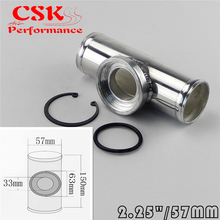 Universal 57mm 2.25" Turbo Aluminum Flange Pipe For SSQV/SQV BOV Blow Off Valve 2024 - buy cheap