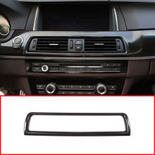 Carbon Fiber Style ABS Chrome Console Air-Conditioning Vent Cover Trim For BMW 5 Series F10 2011-2017 2024 - buy cheap