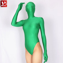 MEISE Cosplay Plus Size Lycra Shiny Full Body Bodysuit Candy Color Stockings Sexy Pantyhose With Glove Erotic Lingerie For Women 2024 - buy cheap