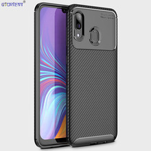 Fitted Case For Samsung Galaxy A30 A 30 Soft Silicone Bumper Cover SM-A305FN/DS SM-A305F/DS Carbon Fiber Back Cases SM A305FN/DS 2024 - buy cheap