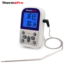 ThermoPro TP-10 Digital single probe Roast Alert Cooking Thermometer with Timer for Oven , BBQ, Smoker, Grill, Meat 2024 - buy cheap