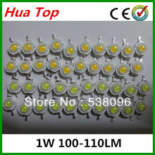 100pcs/lot 1W LED High power Epistar chip 100-110lm Warm White / cool white (Free shipping / Quality guarantee for 3 years) 2024 - buy cheap