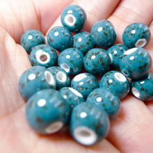 10# 40pcs DIY Ceramic Beads Not Wooden  Jingdezhen Porcelain Bead For Jewelry Making 10mm  Beads #A306B 2024 - buy cheap