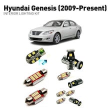 Led interior lights For Hyundai genesis 2009+  17pc Led Lights For Cars lighting kit automotive bulbs Canbus car-styling 2024 - buy cheap