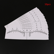 10pcs Disposable Makeup Brow Measure Eyebrow Guide Ruler Permanent ToolsTattoo accesories 2024 - buy cheap