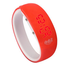 Fashion Women Rubber LED Watch Date Sports Bracelet Digital Wrist Watch Free Dropping montre homme clock stainless steel au4 2024 - buy cheap