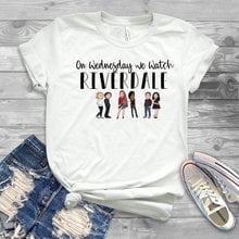 Camiseta de Riverdale para mujer, camiseta divertida de "We Watch Riverdale", camiseta de programa de Tv Betty Cheng Jughead, 2019 2024 - compra barato