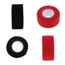 Cinta de algodón antideslizante para deporte de Golf, 5M, 24mm, cinta de protección, negro/rojo 2024 - compra barato