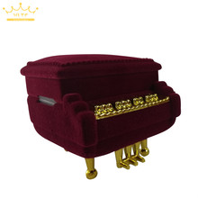 Caja creativa de anillos de piano únicos, almacenamiento de joyería europea de princesa, caja de collar, joyería, pendientes, regalo sorpresa, 1 ud. 2024 - compra barato