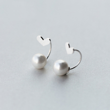 MloveAcc-pendientes de perlas de concha para mujer, joyería de plata de ley 925 auténtica, corazón de amor de lujo, pendientes de moda 2024 - compra barato
