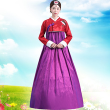 2016 New Korean Traditional Dress Stage Show Hanbok Costume  Traditional Court Dress Hanbok Korean Traditional Dress 2024 - buy cheap