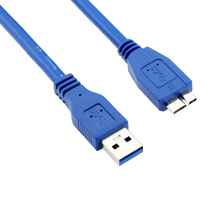 1.5 meter Super High Speed USB 3.0 5Gbps A to Micro B male To male cable extension for /Hub/Hard Disk Drive/HDD/SSD Enclosure 2024 - buy cheap