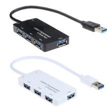 Super Speed USB 3.0 Hubs Powered 4-Port Compact Hub Adapter For Computers PC Laptop Notebook12.1 2024 - buy cheap