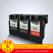 XiangYu pg-510 CL 511XL Ink Cartridge Replacement For Canon PG 510 CL-511 PG510XL Compatible for Canon MP230/MP2510/MP250/IP2700 2024 - buy cheap
