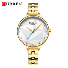 Curren Top Brand Luxury Women Watches Stainless Steel Ladies Watch Luxury Gold Women Watches Women's Quartz Women's Wristwatches 2024 - compre barato