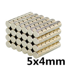 50pcs 5x4 mm N35 Super Strong Powerful Small Round Rare Earth Neodymium Magnets 5x4mm 2024 - buy cheap