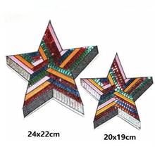 1 Piece Colorful Sequins Star Patches for Clothes Bag DIY Sewing Accessories Fashion Stars Embroidery Applique Decorative Patch 2024 - buy cheap