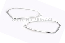 High Quality Chrome Head Light Cover Trim for VW Golf MK7  free shipping 2024 - buy cheap