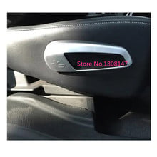 For Ford Edge 2015 2016 2017 Car Sticker Styling Cover Detector ABS Matte Seat Adjustment Knob Button Switch Trim Hoods Parts 2024 - buy cheap