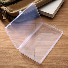 Caja de plástico transparente pequeña para maquillaje, cuentas multifunción para herramientas de teléfono móvil, 17,2x9,8x2,1 cm, nueva 2024 - compra barato