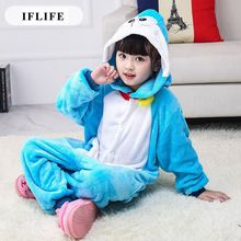 Pijama infantil de flanela, roupa de dormir para meninos e meninas 2024 - compre barato