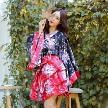 Traditional Japanese Kimonos 2019 Japanese Kimono For Girls Costume Geisha Cosplay Obi Yukata Women Sexy Japanese Dresses DD1912 2024 - buy cheap