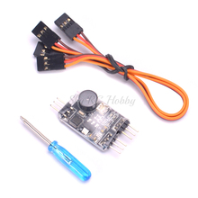 Mini alarme para freio inteligente, quadricóptero com abs, controle de freio 5v-8.4v, alarme para sinal de ppm com condução, asa fixa, rc, fpv, corrida 2024 - compre barato