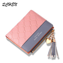 Women's wallet 2019 New  Cute Fashion Purse Leather Long Zip Wallet Coin Card Holder Soft Leather Phone Card Female Clutch 115 2024 - buy cheap