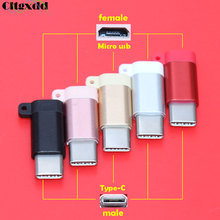 cltgxdd Micro USB female to Type C male Adapter USB Type-C Support OTG for Samsung S8 S9 Xiaomi Huawei Lenovo Oneplus LG Tablet 2024 - buy cheap