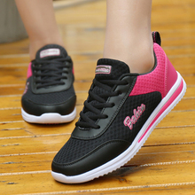 Women Shoes Breathable Sneakers Women 2019 Spring Summer Gym Shoes Flat Casual Shoes Female Krasovki White Sport Basket Femme 2024 - buy cheap