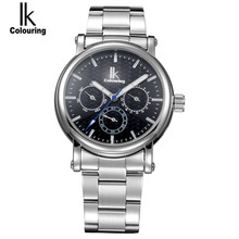 IK Mens Watches Top Brand Luxury Men's 6 Hands Day/Week Automatic Mechanical Watch Wristwatch Free Ship 2024 - buy cheap