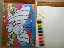 Promotion!  600 pcs/lot,Mixed degisns DIY Color Sand painting kits for children's educational toys wholesales 2024 - buy cheap