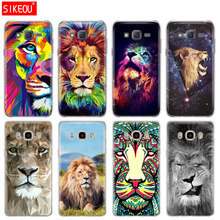 silicone cover phone case for Samsung Galaxy J1 J2 J3 J5 J7 MINI 2016 2015 prime case The king of beasts lion 2024 - buy cheap