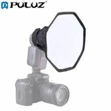 PULUZ 20cm Universal Foldable Flash Light Diffuser Octagon Speedlight Diffuser Softbox Soft Box for Canon/Nikon/Sony/Olympus 2024 - buy cheap