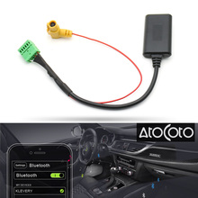 Автомобильный Bluetooth модуль AUX 4 12 Pin кабель адаптер для Audi Q5 A6 A4 Q7 A5 S5 MMI 3G AMI Мультимедиа беспроводной аудио вход 2024 - купить недорого